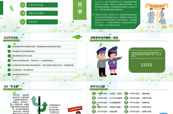 “消費與安全”315消費者權(quán)益日主題教育課件PPT