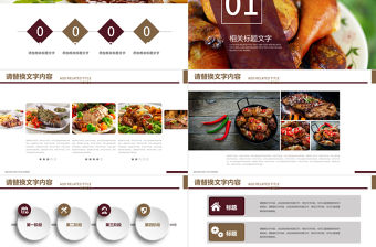 燒烤牛排美食餐飲營(yíng)銷西餐廳餐飲連鎖ppt