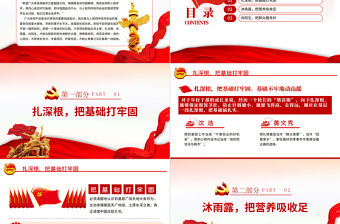 讓青春之花在基層一線綻放PPT精品慶祝中國共青團建團100周年專題課件模板