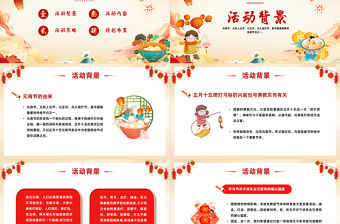 2023喜鬧元宵節(jié)PPT紅色喜慶兔年元宵佳節(jié)活動策劃方案課件模板