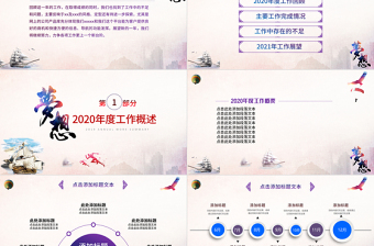 2021年終總結(jié)工作匯報(bào)ppt夢想遠(yuǎn)航年終總結(jié)模板