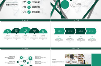 2018崗位競聘主管競聘ppt模板