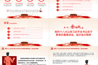 2021落實(shí)關(guān)于教育和職業(yè)教育的重要論述PPT堅(jiān)持立德樹人根本任務(wù)堅(jiān)持為黨育人為國育才學(xué)校黨課課件