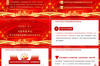 2021持之以恒推進作風建設PPT慶祝建黨100周年認真學習習近平關于作風建設的重要論述黨課課件