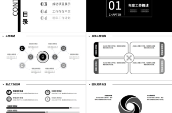 2018年微電影自媒體工作匯報PPT模板