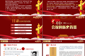 2021學(xué)習(xí)遵義會議精神專題黨課PPT熱烈慶祝中國共產(chǎn)黨建黨100周年