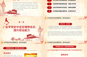 在奮進(jìn)新征程中邁出新步伐展現(xiàn)新作為PPT莊嚴(yán)黨建風(fēng)學(xué)好百年黨史踐行初心使命黨員輔導(dǎo)黨課