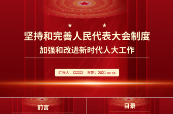 2022人民代表大會(huì)ppt模板