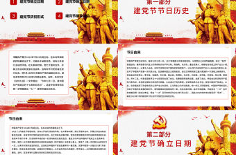 黨的光輝照耀我心建黨100周年七一黨課PPT