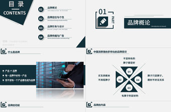 實用簡約企業培訓之品牌營銷技巧培訓PPT