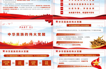 2021中國共產黨成立一百周年大會重要講話PPT重點講話內容解讀學習