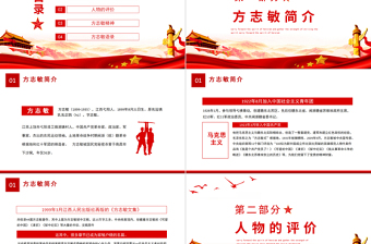 學(xué)習(xí)方志敏精神做合格共產(chǎn)黨員PPT2021弘揚(yáng)英雄精神凝聚奮進(jìn)力量建黨100周年系列黨課PPT模板