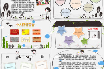 自我介紹班干部大隊委競選PPT模板