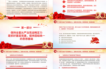 2022貫徹落實(shí)全面從嚴(yán)治黨新要求PPT黨政黨建風(fēng)黨員干部做好新時(shí)代基層黨建工作專題黨課課件模板