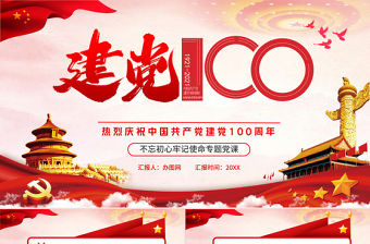 建黨100周年七一黨課