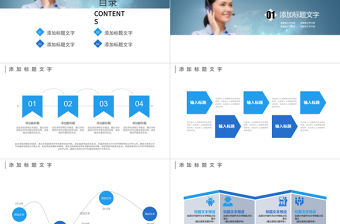 客服中心服務(wù)呼叫中心工作計(jì)劃ppt模板