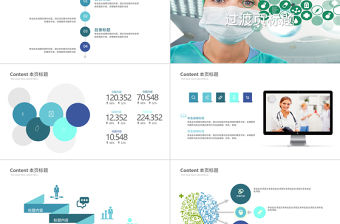 醫藥醫療醫生手術急救衛生醫院PPT模板