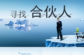 高端合伙人天使投資項(xiàng)目定制PPT模板