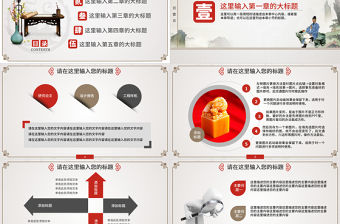 傳統文化孔子國學培訓PPT模板