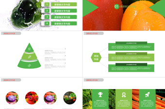 有机水果健康养生蔬菜果园品牌宣传总结计划