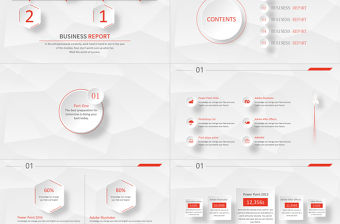 星球視頻微立體2016工作總結ppt模板