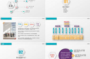 金融理財創業投資路演項目融資PPT模板