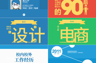 可觀賞性強高大上設計大師嘉文錢ppt個人簡歷模板