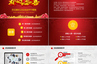 喬遷之喜喬遷儀式動(dòng)態(tài)PPT模板