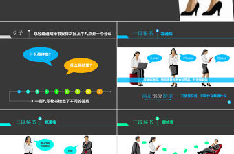 九段秘書工作法PPT課件模板