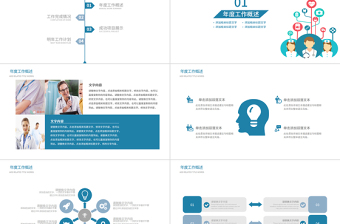 2019年藍色簡約醫(yī)學(xué)護理PPT模板