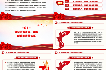 精美創(chuàng)意關(guān)于促進(jìn)養(yǎng)老托育服務(wù)健康發(fā)展的意見PPT課件