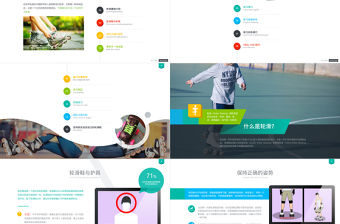 高端教學ppt課件專業(yè)輪滑教學演示視頻