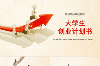 大學(xué)生創(chuàng)業(yè)計(jì)劃書PPT通用模板