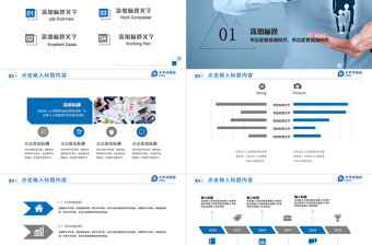 簡(jiǎn)約中國(guó)太平洋保險(xiǎn)公司工作PPT模板