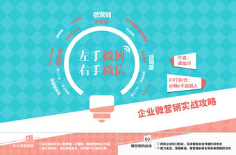 《左手微博 右手微信》企業微營銷實戰攻略ppt讀書筆記