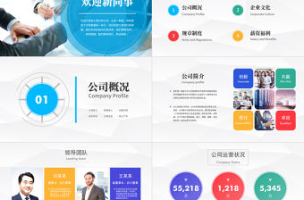 2018公司招聘新員工入職培訓(xùn)ppt模板