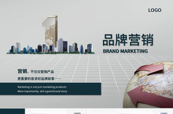 商務企業品牌營銷技巧團隊管理PPT模板