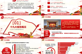 十九大報(bào)告精神學(xué)習(xí)新時(shí)代黨員黨課PPT