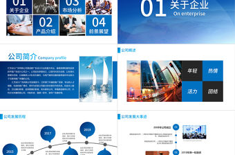 2021年公司簡(jiǎn)介產(chǎn)品宣傳PPT模板
