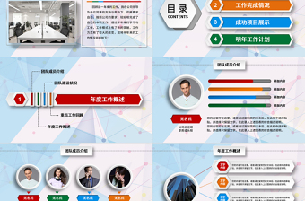 2019年微立體年終總結(jié)新年計(jì)劃匯報(bào)工作總結(jié)PPT模板