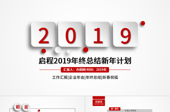 微粒體2018年度總結(jié)匯報PPT模板