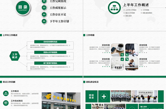 郵政儲(chǔ)蓄銀行年中工作總結(jié)通用PPT模板