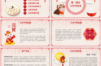 原創中國風新年傳統節日元宵節猜燈謎主題班會-版權可商用