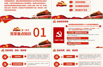 【黨務培訓】黨員干部應知應會黨課PPT