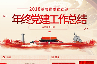 2021党委抓党建有力ppt