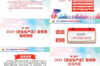 2017第一個安全生產法宣傳周ppt