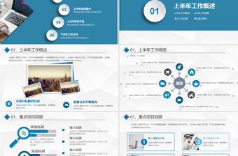 2018商務(wù)風(fēng)創(chuàng)意拼搏年終總結(jié)述職報告PPT