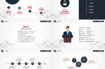 主管經理崗位競聘演講ppt模板幻燈片