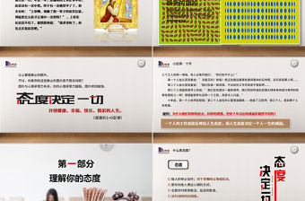 人力員工入職培訓人力資源態度決定一切的培訓PPT