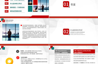 企業培訓之OKR工作法目標與關鍵結果法PPT模板